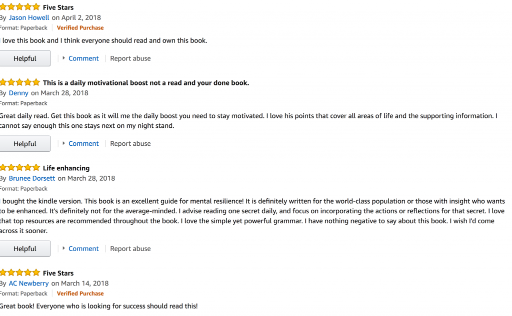 More Steve Siebold 5 Star Reviews on Amazon.com